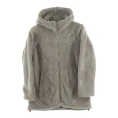 THE NORTH FACE (ザノースフェイス) VERSA LOFT LONG バーサロフト ダブルポケット ジップアップ フーデット ボアフリースジャケット ベージュ NAW61205