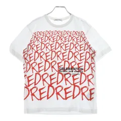 COMME des GARCONS (コムデギャルソン) 15AW AD2015 フロントプリントクルーネック半袖Tシャツ カットソー ホワイト OP-T002