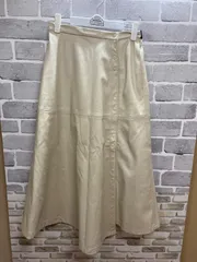 A【A27-89】◇9286KT     サイズM      フレアスカート　オフホワイト