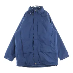 L.L.Bean (エルエルビーン) 90S VINTAGE ヴィンテージ ロゴエンブロイダリーデザイン ジップアップ 中綿ジャケット ネイビーのサムネイル