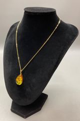 美品★俊兼 トシカネ ヴィンテージ ネックレス 花柄 有田焼 和モダン ドロップ 美品☆俊兼 トシカネ ヴィンテージ ネックレス 花柄 有田焼 和モダン