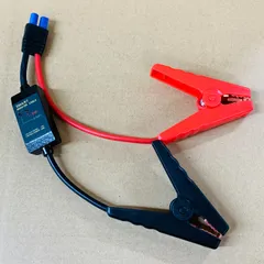 カージャンプスターターケーブル　クリップ　ブースターケーブルクリップ　ナイロン軟熱材質　安全保護回路　12Vのカージャンプスターターバッテリークリップスピリットアンカーのサムネイル
