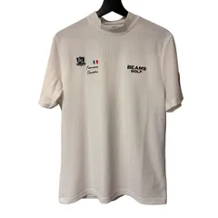 B084 BEAMS GOLF ビームスゴルフ モックネック シャツ Lサイズ ホワイト 84-03-0013-437のサムネイル