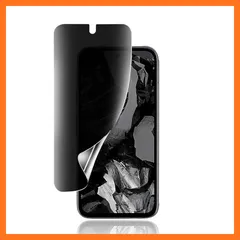 【新品】 【ガイド枠付き・簡単な貼り付け方】Google Pixel 8 Pro 用 覗き見防止フィルム 柔らかいTPU素材 指紋認証対応 剥がしにくい 気泡ゼロ 傷修復 ピクセル 8 プロ 用 保護フィルム 全面 保護 3D曲面 湾曲まで覆える/貼り付け 1