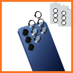 【新品】 【2枚セット ガイド枠付き】 対応 Galaxy S26 5G SCG36 SC-51G カメラフィルム アルミ合金＋強化ガラス製 ギャラクシーS26 5G 用 レンズフィルム カメラ保護フィルム 対応 Galaxy S26 5G レンズ保護フィ 0