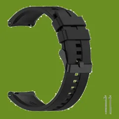 22mmワイドシリコンストラップ 腕時計バンド20ミリ 22ミリ ユニバーサル時計バンド20mm ラバーベルト防水時計替えベルト スマートウォッチバンド ベルト 時計バンド 交換ベルト 替えバンド Quick [SIWENGDE] Release ほとんどのス