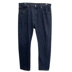 Levi's 501 デニムパンツ W38 ブルーブラック リーバイス ボタンフライ オーバーサイズ アメカジ デニム ジーンズ 2602-257
