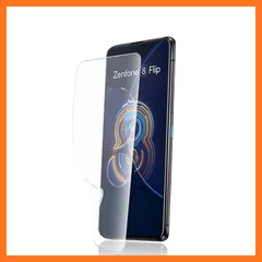 【新品】 ASUS ROG Phone 8/ ASUS ROG Phone 8 Pro フィルム【ガイド枠付き・指紋認証対応】TPU素材 反射防止/アンチグレア/浮き防止/気泡レス/キズ修復/浮き防止//ケースに干渉しない/全面保護 ASUS ROG Phon