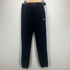 フレッドペリー ローレルリーストラックパンツ(ブラック/M)