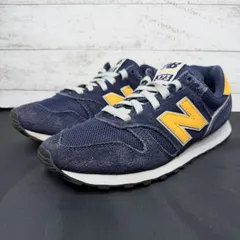 new balance ML373 ニューバランス エムエル373 ネイビー イエロー 23.5cm レディース スニーカー ML373AA2 L04986