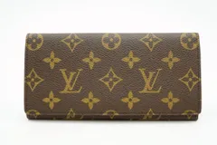 LOUIS VUITTON ルイヴィトン モノグラム ポルトカルトクレディ ブラウン PVC M61818 長財布 ロングウォレット レディース 600041 【中古】 LOUIS VUITTON（ルイ・ヴィトン） モノグラム ポルトカルト クレディ