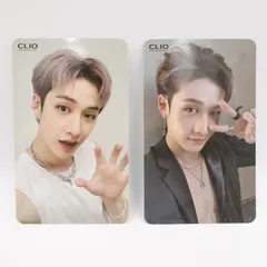 straykids バンチャン CLIO 特典 トレカ 2枚セット スパイシー マイルド トレカ フォト カード Bang Chan チャニ 3RACHA ストレイキッズ スキズ SKZ