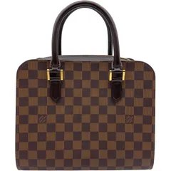 ルイ・ヴィトン LOUIS VUITTON トリアナ N51155 ブラウン ダミエ レディース ハンドバッグ