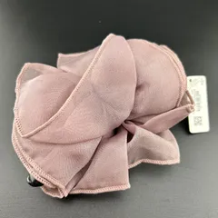 【新品】定価2200円 ヘアアクセサリー バナナクリップ パープル カラー 大きめ◆DAH1