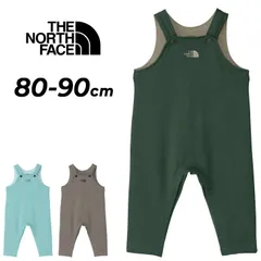 ザ・ノース・フェイス スウェット ロゴ オーバーオール 80cm 90cm ベビー服 THE NORTH FACE ロングパンツ 赤ちゃん 幼児服 子ども 男の子 女の子 子供服  ベビーウェア 長ズボン  出産祝い ギフト プレゼント/NBB32560
