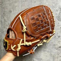 硬式・軟式 内野グラブ】 Jレザー和牛ブラウン｜若手職人育成 試作