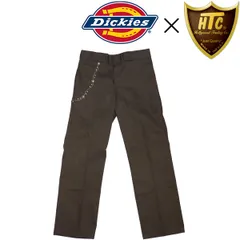 Dickies (ディッキーズ) x HTC (エイチティーシー) カスタムコラボ 874 #SN-32 W.Chain ウォレットチェーン ワークパンツ 全3色 DK023 BROWN 32インチ