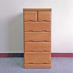 美品 旭川家具 天然木 リビングチェスト タンス 箪笥 チェスト