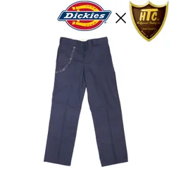 Dickies (ディッキーズ) x HTC (エイチティーシー) カスタムコラボ 874 #SN-32 W.Chain ウォレットチェーン ワークパンツ 全3色 DK023 NAVY 32インチ