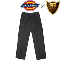 Dickies (ディッキーズ) x HTC (エイチティーシー) カスタムコラボ 874 #Arrow Chain アローチェーン ワークパンツ 全3色 DK024 BLACK 34インチ