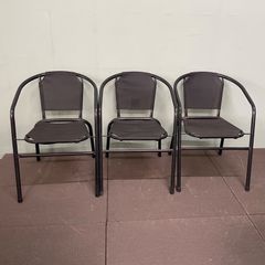 折りたたみチェア 10脚セット ブラック【直接引取限定・自由が丘