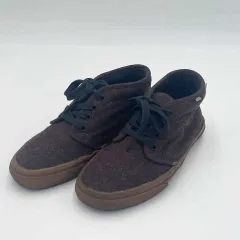 VANS　ヴァンズ　ハイカットスニーカー　ブラウン　24.5cm　□□