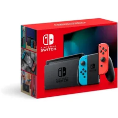 未使用品 ニンテンドースイッチ 本体 Nintendo Switch Joy-Con (L) ネオンブルー / (R) ネオンレッド 新モデル版 ■N7208