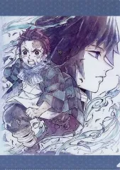 【中古】クリアファイル B.竈門炭治郎＆冨岡義勇 兄妹の絆 提供イラスト A4クリアファイル 「劇場版 鬼滅の刃 無限列車編×ufotable Cafe 第二期」