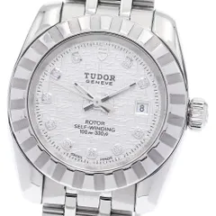 チュードル TUDOR 22010 クラシック デイト 10Pダイヤ 自動巻き レディース 保証書付き_942975のサムネイル