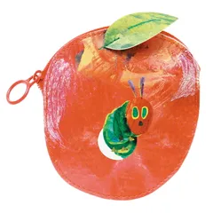 【在庫処分】【メール便対応】学研ステイフル　はらぺこあおむし エリック・カール コインケース（りんご）　【品番：F15082】