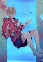 【中古】クリアファイル 無神コウ A4オーロラクリアファイル 「DIABOLIK LOVERS 潜血祭-Dive to Blood- くじ TypeB」 D-2賞