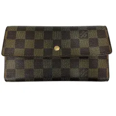 ルイヴィトン　Louis Vuitton　ダミエ　ポルトフォイユ　インターナショナル　N61217　3つ折り財布　ユニセックス