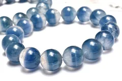 半々タイプ ブルーフローライト　16mm　ブレスレット 1個売り パワーストーン 天然石 _BG6168-16