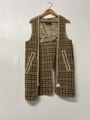 DAKS ダックス　ハウスチェック柄　メンズコート　ライナー　90A4