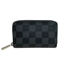 ルイヴィトン　Louis Vuitton　ダミエグラフィット　ジッピー　コインパース　N63076　コインケース　メンズ　美品