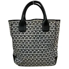 バリー　Bロゴ　キャンバス　レザー　バッグ　トートバッグ　レディース