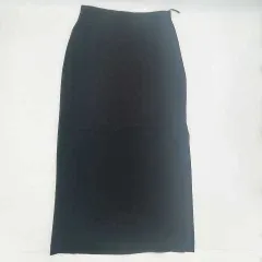 ru　アールユー　Iラインロングスカート　ブラック　Mサイズ　□□