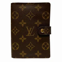 ルイヴィトン　Louis Vuitton　モノグラム　アジェンダPM　R20005　6穴式　ブランド小物　手帳カバー　ユニセックス