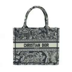 ディオール　トワル　ドゥ　ジュイ　リバース　エンブロイダリー　ブックトートスモール　M1265ZRGO_M35I　　ハンドバッグ　レディース　美品