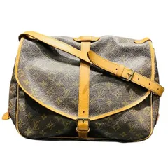 ルイヴィトン　Louis Vuitton　モノグラム　ソミュール35　M42254　バッグ　ショルダーバッグ　レディース
