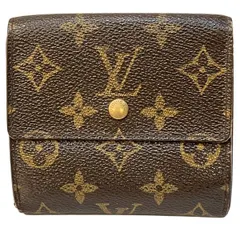 ルイヴィトン　Louis Vuitton　モノグラム　ポルトフォイユエリーズ　M61654　ダブルホック　3つ折り財布　レディース