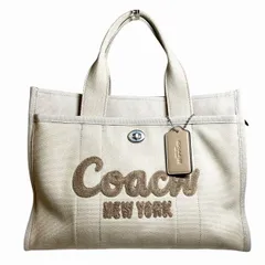 コーチ　COACH　カーゴトート　CP163　2WAY　バッグ　トートバッグ　ショルダーバッグ　レディース　美品