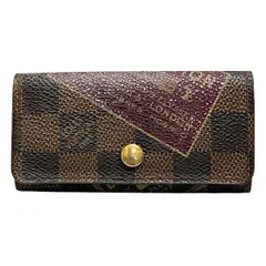 ルイヴィトン　Louis Vuitton　ダミエ　ミュルティ　クレ　4　N63082　ラベルコレクション　ブランド小物　キーケース　ユニセックス