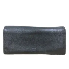 ロエベ　アナグラム　ブラック　レザー　長財布　2つ折り財布　ユニセックス