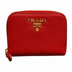 プラダ　1MM268　コンパクトウォレット　ラウンドファスナー　財布　コインケース　レディース