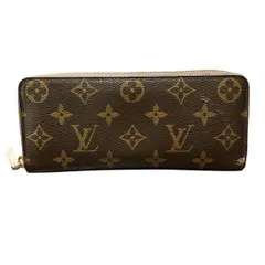 ルイヴィトン　Louis Vuitton　モノグラム　ポルトフォイユ　クレマンス　M61298　ローズクレマンス　長財布　レディース