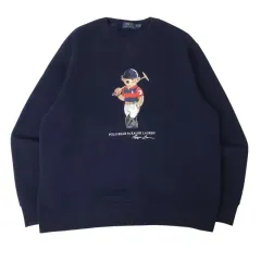 ポロラルフローレン ポロベア ネイビー スウェットシャツ