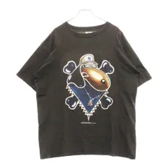 VINTAGE (ヴィンテージ) 90s SNOOP DOGGY DOGG 1996 TEE スヌープ・ドッグ 両面プリント半袖Tシャツ カットソー ブラック