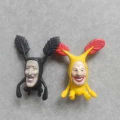 【新品未使用】こびとづかん　 アラシクロバネ　ホトケアカバネ　おすわりマスコット フィギュア　カプセルトイ　ガチャガチャ