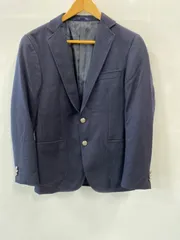 ピB291⚫︎United Arrows Green Label relaxing⚫︎ユナイテッドアローズグリーンレーベルリラクシング⚫︎アウター⚫︎ジャケット⚫︎毛100%⚫︎メンズ⚫︎sizeM⚫︎紺